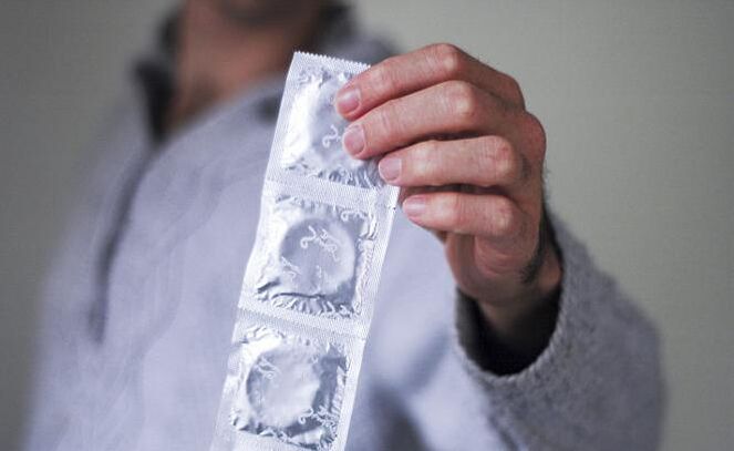 condoms in the pharmacological treatment of prostatitis