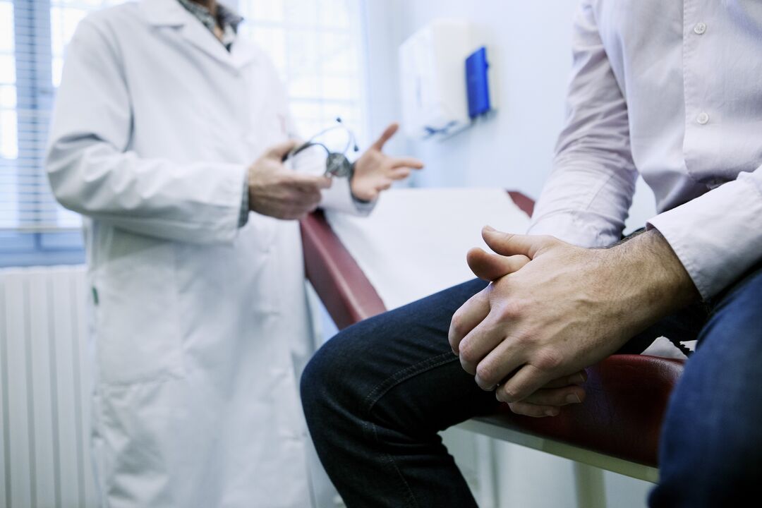 appointment of a doctor to prevent prostatitis